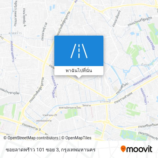 ซอยลาดพร้าว 101 ซอย 3 แผนที่