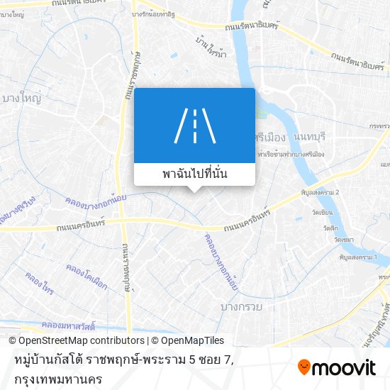 หมู่บ้านกัสโต้ ราชพฤกษ์-พระราม 5 ซอย 7 แผนที่