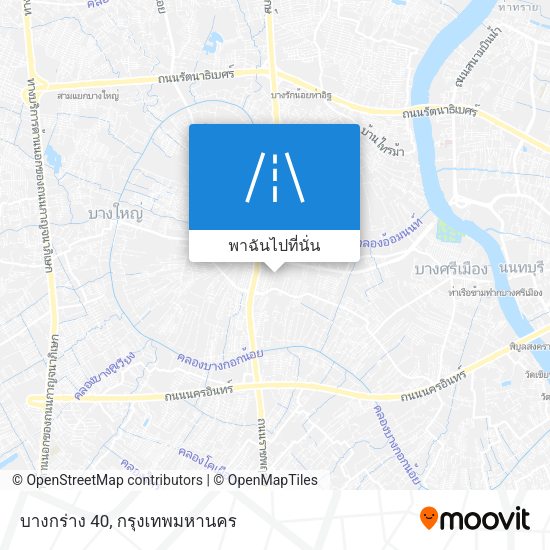 บางกร่าง 40 แผนที่