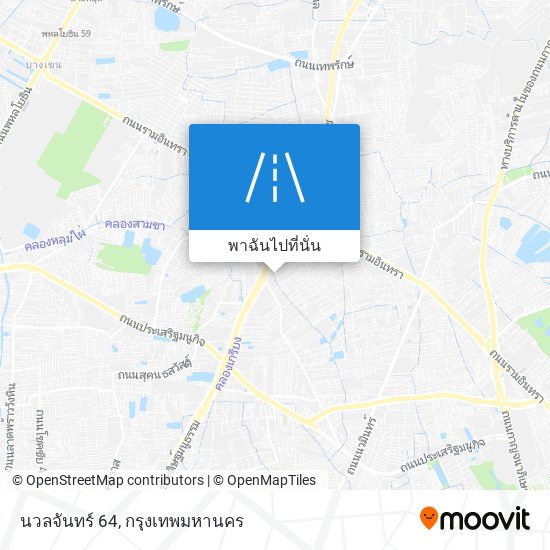 นวลจันทร์ 64 แผนที่