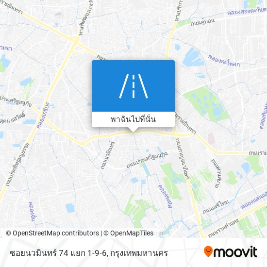 ซอยนวมินทร์ 74 แยก 1-9-6 แผนที่