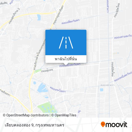 เลียบคลองสอง 9 แผนที่
