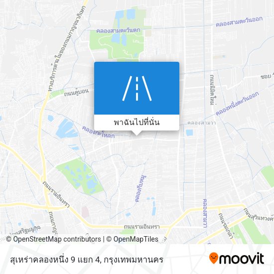 สุเหร่าคลองหนึ่ง 9 แยก 4 แผนที่