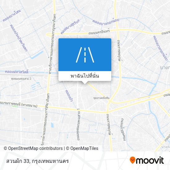 สวนผัก 33 แผนที่