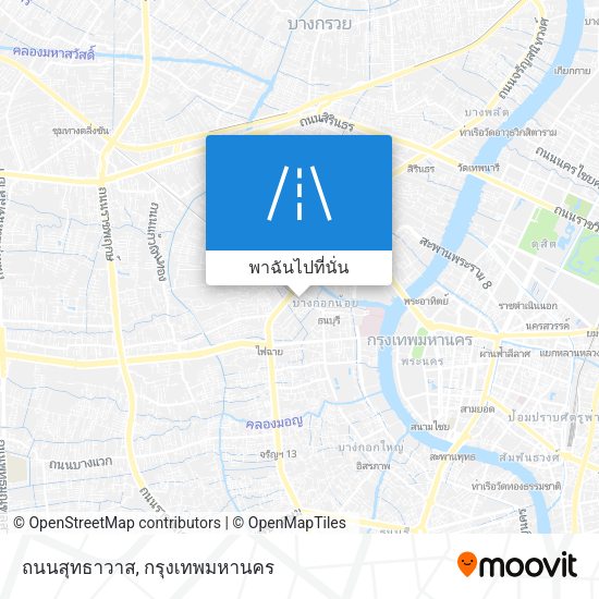 ถนนสุทธาวาส แผนที่
