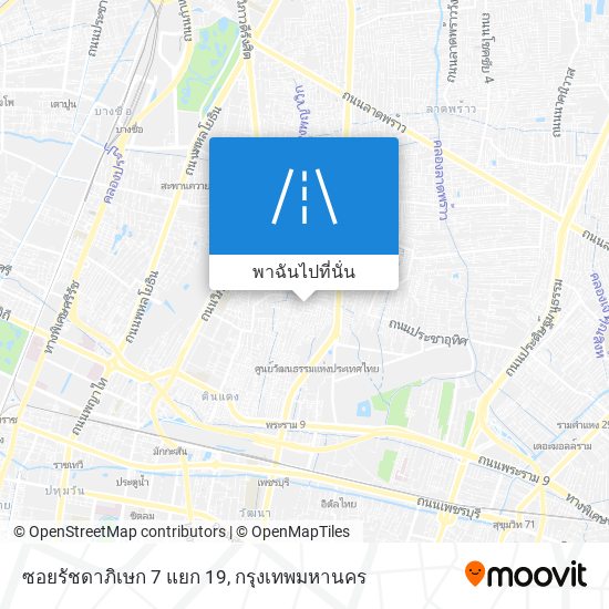 ซอยรัชดาภิเษก 7 แยก 19 แผนที่