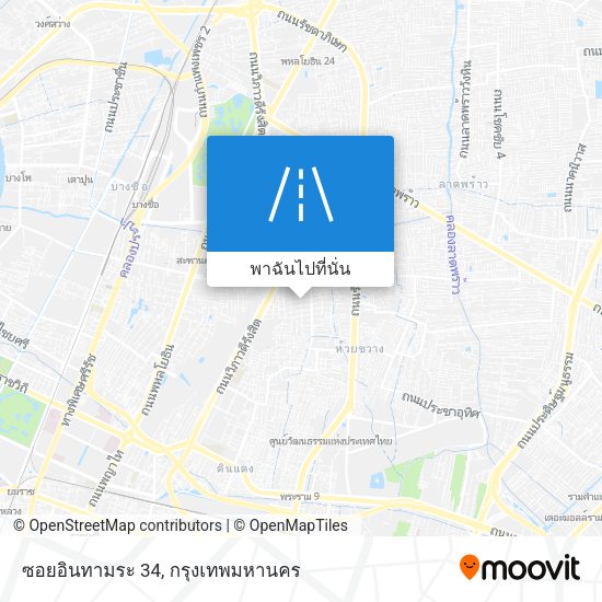 ซอยอินทามระ 34 แผนที่