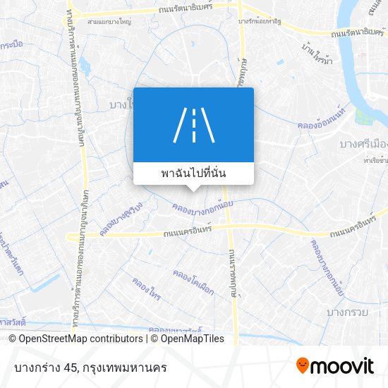 บางกร่าง 45 แผนที่