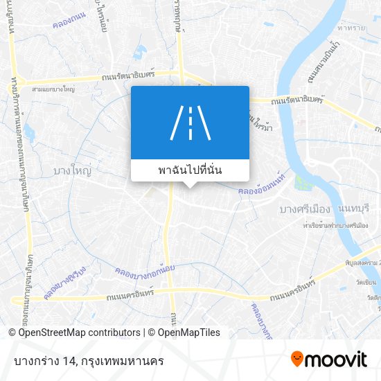 บางกร่าง 14 แผนที่