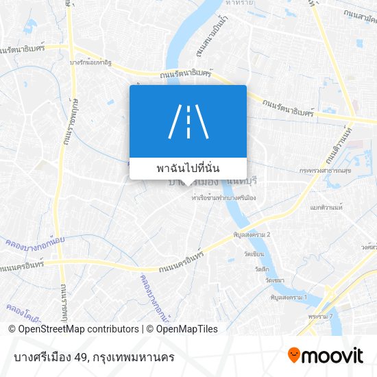 บางศรีเมือง 49 แผนที่