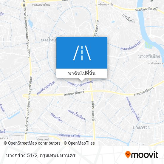 บางกร่าง 51/2 แผนที่