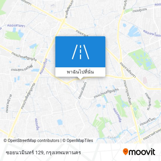 ซอยนวมินทร์ 129 แผนที่
