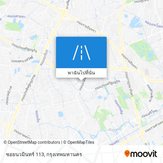ซอยนวมินทร์ 113 แผนที่