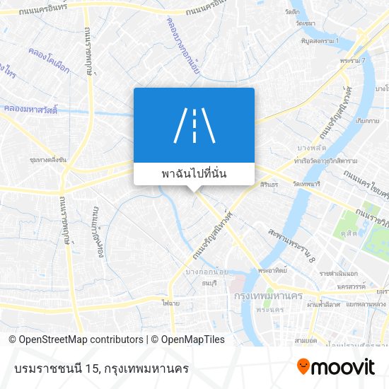 บรมราชชนนี 15 แผนที่