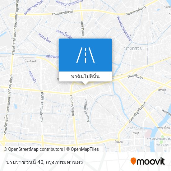 บรมราชชนนี 40 แผนที่