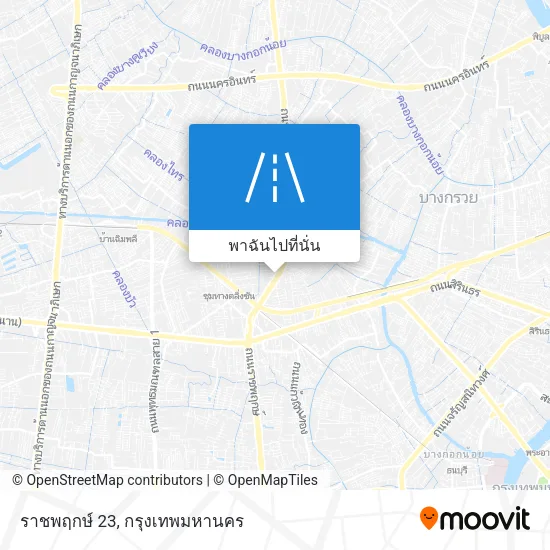 ราชพฤกษ์ 23 แผนที่