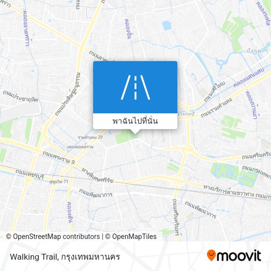 Walking Trail แผนที่