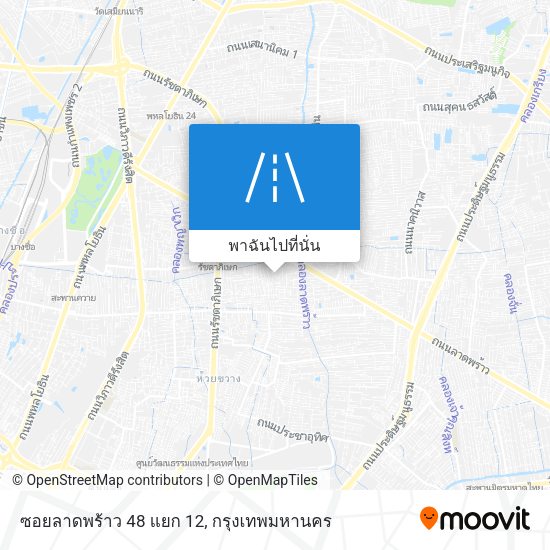 ซอยลาดพร้าว 48 แยก 12 แผนที่