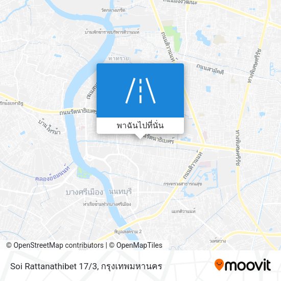 Soi Rattanathibet 17/3 แผนที่