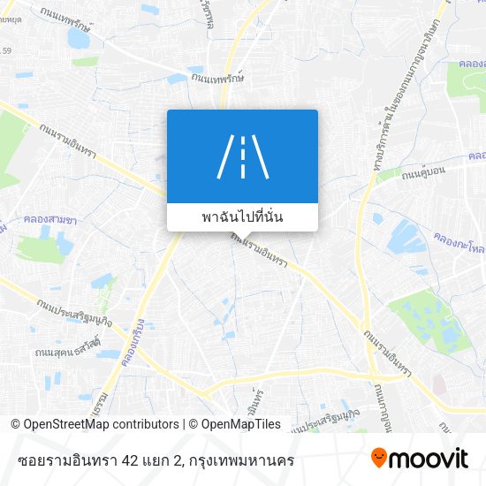 ซอยรามอินทรา 42 แยก 2 แผนที่