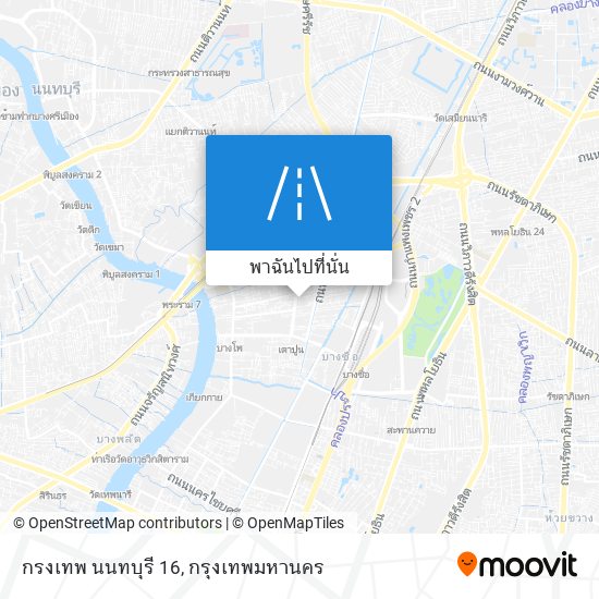 กรงเทพ นนทบุรี 16 แผนที่