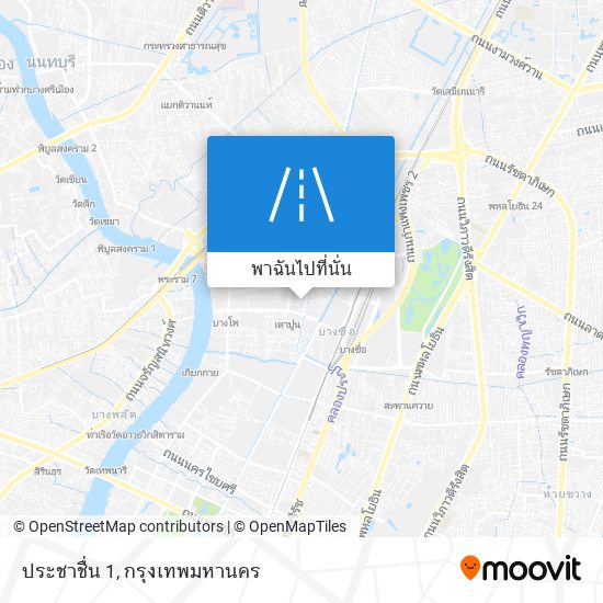 ประชาชื่น 1 แผนที่