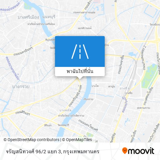 จรัญสนิทวงศ์ 96/2 แยก 3 แผนที่