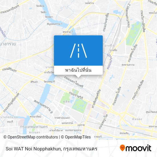 Soi WAT Noi Nopphakhun แผนที่