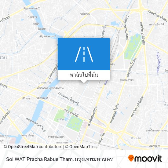 Soi WAT Pracha Rabue Tham แผนที่