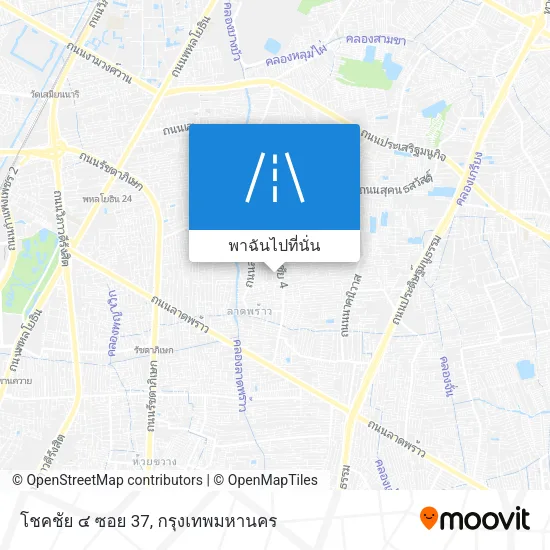 โชคชัย ๔ ซอย 37 แผนที่