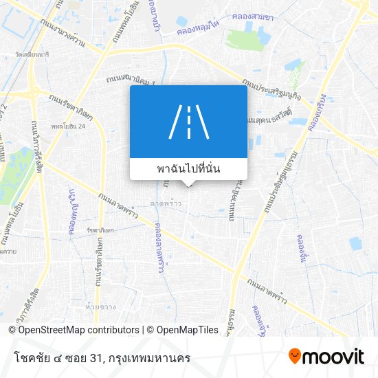 โชคชัย ๔ ซอย 31 แผนที่