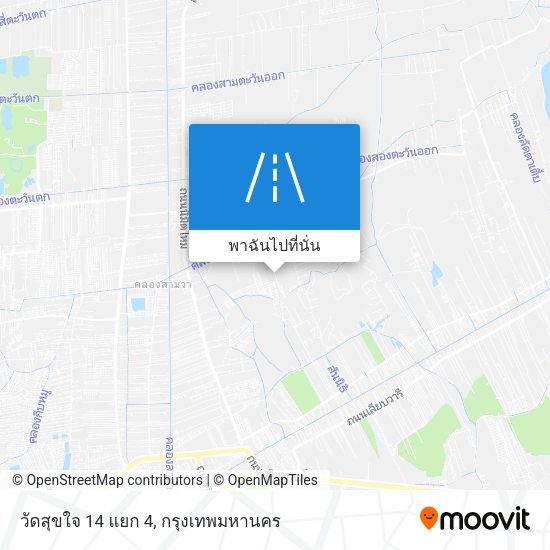 วัดสุขใจ 14 แยก 4 แผนที่