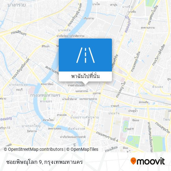 ซอยพิษณุโลก 9 แผนที่