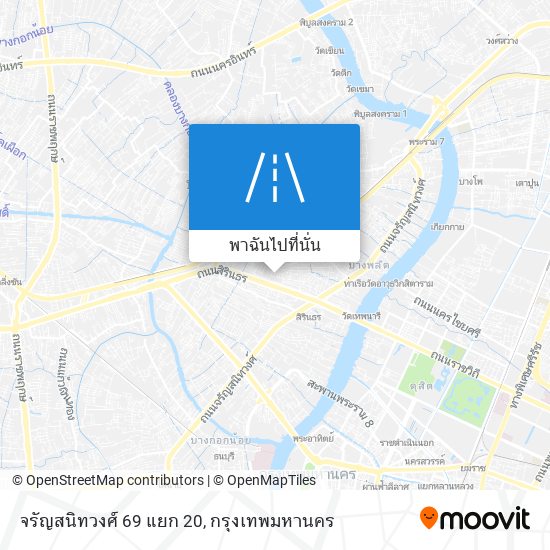 จรัญสนิทวงศ์ 69 แยก 20 แผนที่