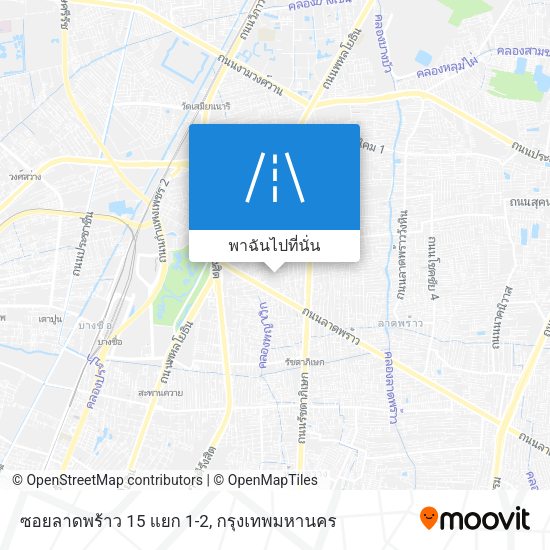 ซอยลาดพร้าว 15 แยก 1-2 แผนที่