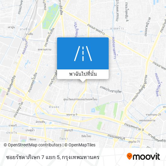 ซอยรัชดาภิเษก 7 แยก 5 แผนที่