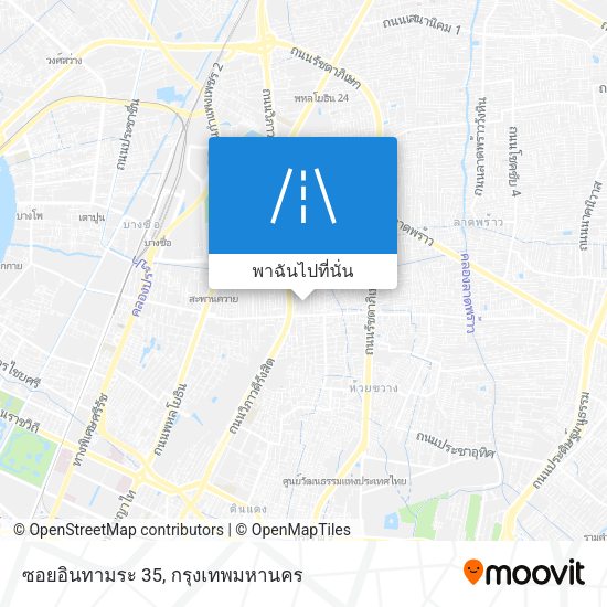 ซอยอินทามระ 35 แผนที่