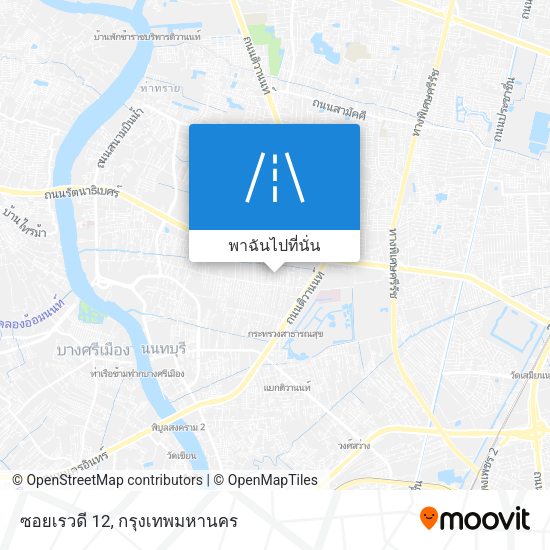 ซอยเรวดี 12 แผนที่