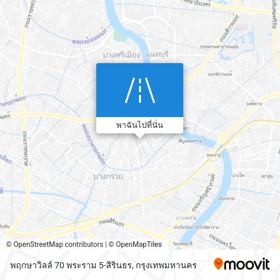 พฤกษาวิลล์ 70 พระราม 5-สิรินธร แผนที่