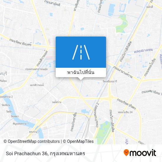 Soi Prachachun 36 แผนที่