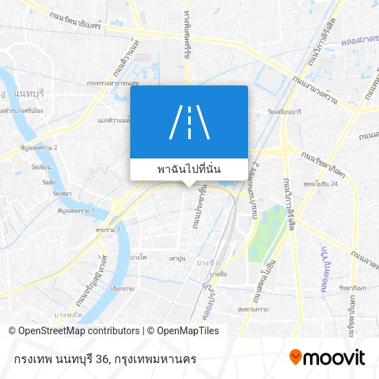 กรงเทพ นนทบุรี 36 แผนที่