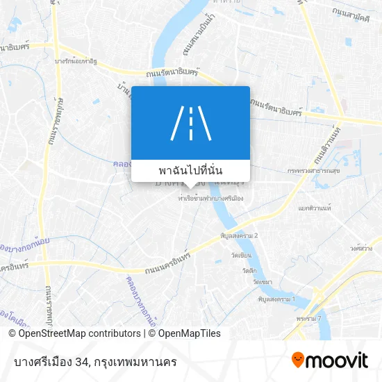 บางศรีเมือง 34 แผนที่