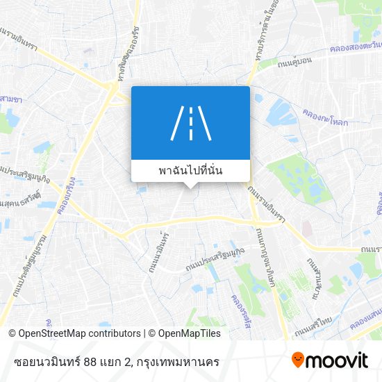 ซอยนวมินทร์ 88 แยก 2 แผนที่