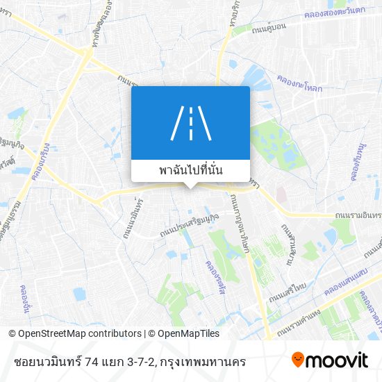 ซอยนวมินทร์ 74 แยก 3-7-2 แผนที่