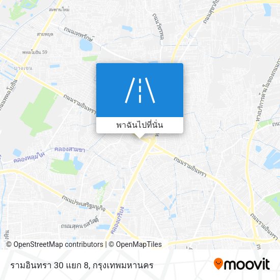 รามอินทรา 30 แยก 8 แผนที่