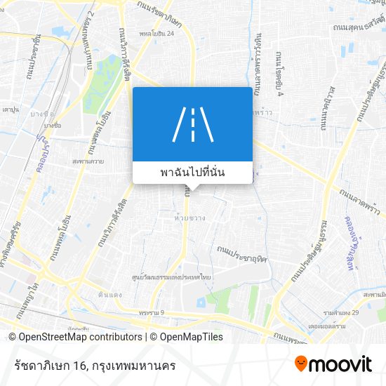 รัชดาภิเษก 16 แผนที่