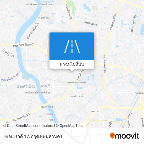 ซอยเรวดี 17 แผนที่