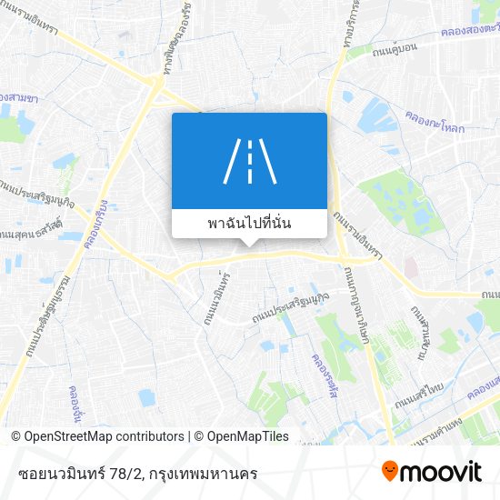 ซอยนวมินทร์ 78/2 แผนที่