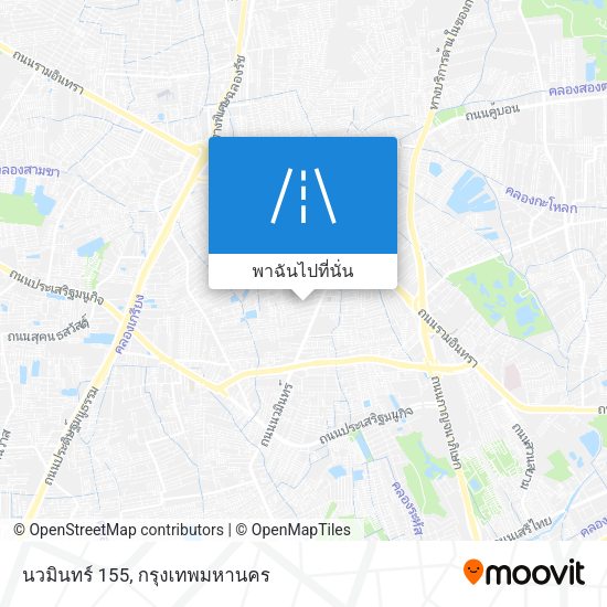 นวมินทร์ 155 แผนที่