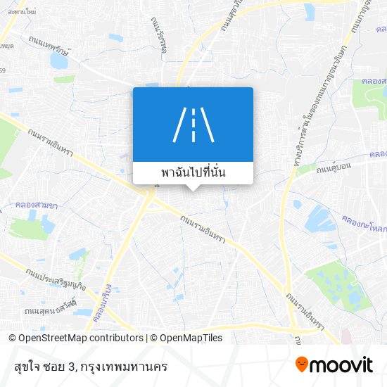 สุขใจ ซอย 3 แผนที่